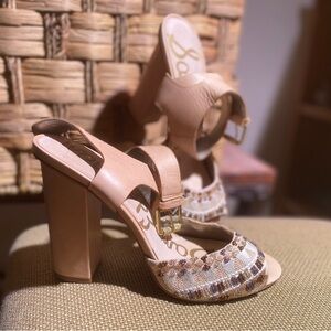 Sam Edelman Yuri Tribal High Block-Heel Sandal